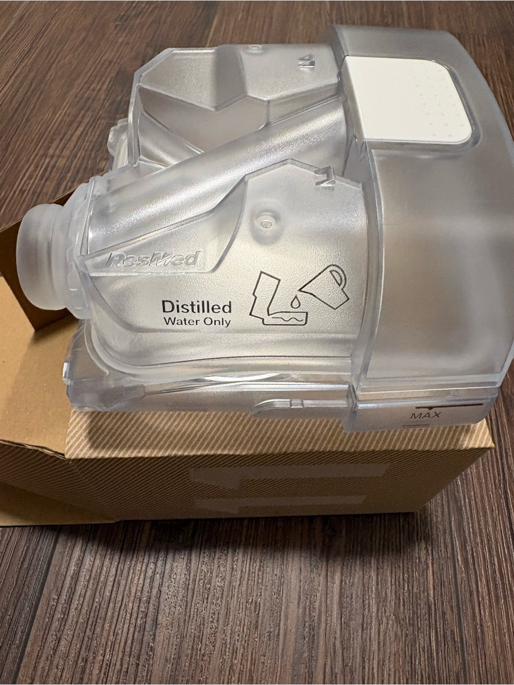 ResMed Clear Frosted CPAP Distilled Water Chamber